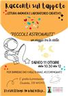 Image: RACCONTI SUL TAPPETO - PICCOLI ASTRONAUTI - BIBLIOTECA COMUNALE SABATO 11 OTTOBRE ORE 10.30