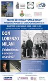 Image: SPETTACOLO TEATRALE DON LORENZO MILANI - TEATRO COMUNALE 20 gennaio ore 21.00