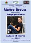 Image: PRES. DEL DISCO DI MATTEO BECUCCI - BIBLIOTECA COMUNALE - SABATO 14 MARZO ORE 16.30