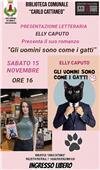 Image: Presentazione letteraria - Elly Caputo - Biblioteca Comunale sabato 15 ore 16.00