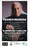 Image: Franco Mussida pres. del libro "il Bambino del Carillon" Biblioteca Comunale sabato 29 ore 17.30