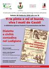 Image: PRESENTAZIONE LIBRO DIALETTO E CIVILTA' CONTADINA NEL LODIGIANO - BIBLIOTECA SABATO 28 ORE 16.00